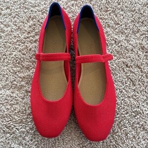 Rothys Square Mary Jane Flat